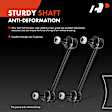 APCA8213 2 Pcs Front Stabilizer Bar Link