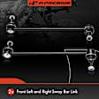 APCA8233 2 Pcs Front Driver & Passenger Stabilizer Sway Bar Link