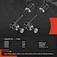 APCA8262 2 Pcs Front Sway Bar Link