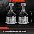 APCA8270 2 Pcs Front Lower Inner Suspension Ball Joint