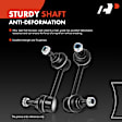 APCA8273 2 Pcs Rear Suspension Stabilizer Sway Bar Link