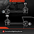 APCA8278 2 Pcs Front Stabilizer Bar Link with Ball Joint