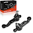 APCA8281 2 Pcs Front Lower Suspension Ball Joint