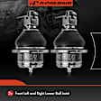 APCA8295 2 Pcs Front Lower Ball Joints