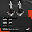 APCA8315 2 Pcs Front Upper Ball Joint Kit