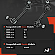APCA8324 2 Pcs Rear Driver & Passenger Sway Bar Link