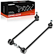 APCA8326 2 Pcs Front Driver & Passenger Sway Bar Link withBall Joint