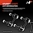 APCA8333 2 Pcs Rear Suspension Stabilizer Sway Bar Link