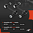 APCA8341 2 Pcs Front Suspension Stabilizer Bar Link