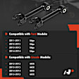 APCA8363 2 Pcs Rear Lower Forward Control Arm Kit