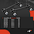 APCA8367 2 Pcs Rear Stabilizer Sway Bar Link