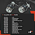 APCA8371 4 Pcs Front Upper & Lower Ball Joint Kit