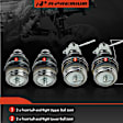APCA8372 4 Pcs Front Upper & Lower Ball Joint Kit