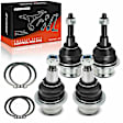 APCA8373 4 Pcs Front Lower & Upper Ball Joint Kit