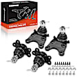 APCA8374 4 Pcs Front Upper & Lower Suspension Ball Joint Kit