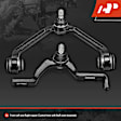 APCA8377 2 Pcs Front Upper Control Arm & Ball Joint Assembly