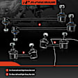 APCA8398 4 Pcs Front & Rear Sway Bar Link