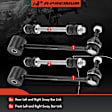 APCA8400 4 Pcs Front & Rear Sway Bar Link