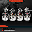 APCA8409 4 Pcs Upper & Lower Ball Joint Kit