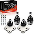 APCA8415 4 Pcs Front Upper & Lower Ball Joint Kit