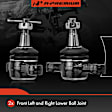 APCA8431 2 Pcs Front Lower Ball Joint Kit