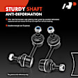 APCA8435 2 Pcs Front Suspension Stabilizer Bar Link