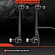 APCA8436 2 Pcs Front Driver & Passenger Suspension Stabilizer Bar Link