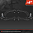 APCA8453 2 Pcs Front Upper Control Arm & Ball Joint Assembly