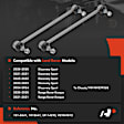 APCA8473 2 Pcs Front Driver & Passenger Sway Bar Link