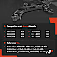 APCA8524 Front Driver Lower Control Arm with Ball Joint Assembly