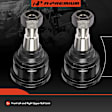 APCA8591 2 Pcs Front Upper Ball Joints