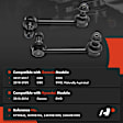 APCA8636 2 Pcs Front Sway Bar Link Kit