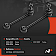 APCA8658 2 Pcs Rear Suspension Stabilizer Bar Link