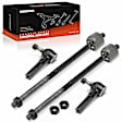 APCA8662 4 Pcs Front Inner & Outer Steering Tie Rod End