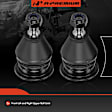 APCA8663 2 Pcs Front Upper Ball Joint Assembly