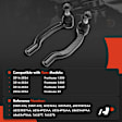 APCA8685 2 Pcs Front Driver & Passenger Outer Steering Tie Rod End