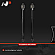 APCA8714 2 Pcs Front Inner Tie Rod End