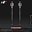 APCA8715 2 Pcs Front Inner Steering Tie Rod End
