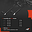 APCA8718 2 Pcs Front Suspension Stabilizer Bar Link Kit