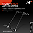APCA8718 2 Pcs Front Suspension Stabilizer Bar Link Kit