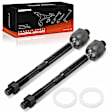 APCA8736 2 Pcs Front Driver & Passenger Inner Tie Rod End