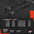 APCA8737 2 Pcs Front Inner Tie Rod End