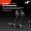 APCA8754 2 Pcs Rear Driver & Passenger Stabilizer Sway Bar Link