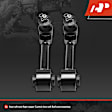 APCA8775 2 Pcs Rear Upper Control Arm and Ball Joint Assembly