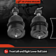 APCA8794 2 Pcs Front Lower Suspension Ball Joints