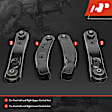 APCA8846 4 Pcs Front Upper & Lower Suspension Control Arm