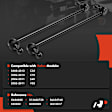 APCA8862 2 Pcs Front Driver & Passenger Sway Bar Link