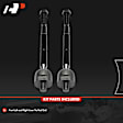 APCA8879 2 Pcs Front Driver & Passenger Inner Tie Rod End