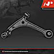 APCA8918 Front Driver Lower Control Arm & Ball Joint Assembly