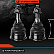 APCA8963 2 Pcs Front Upper Ball Joint Kit